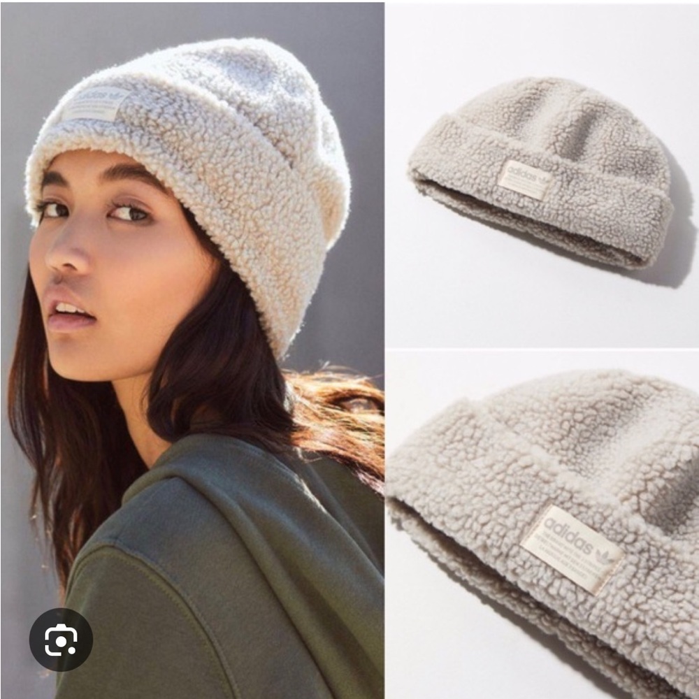Adidas Fleece/sherpa Beanie